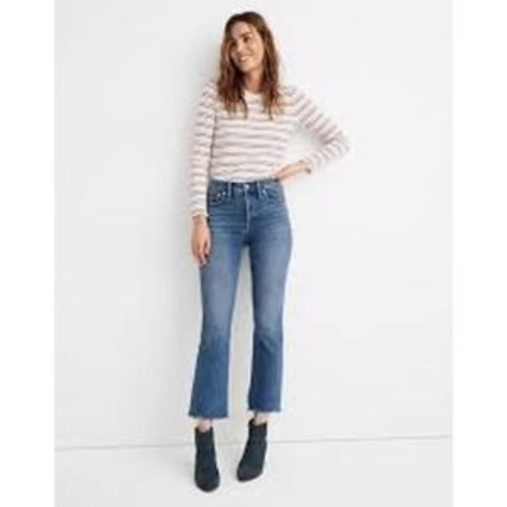 Madewell Tall Cali Demi-Boot Jeans-Sz 27